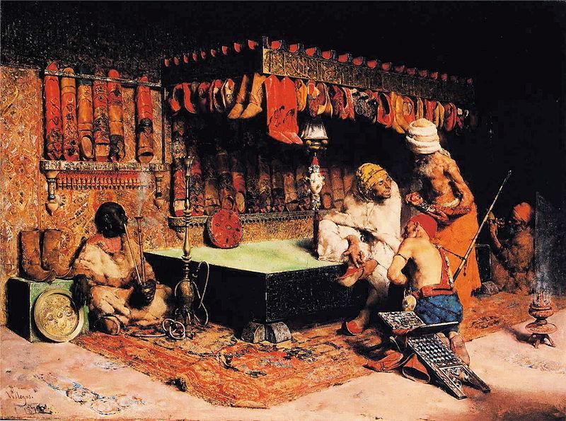 Jose Villegas y Cordero The Slipper Merchant Germany oil painting art